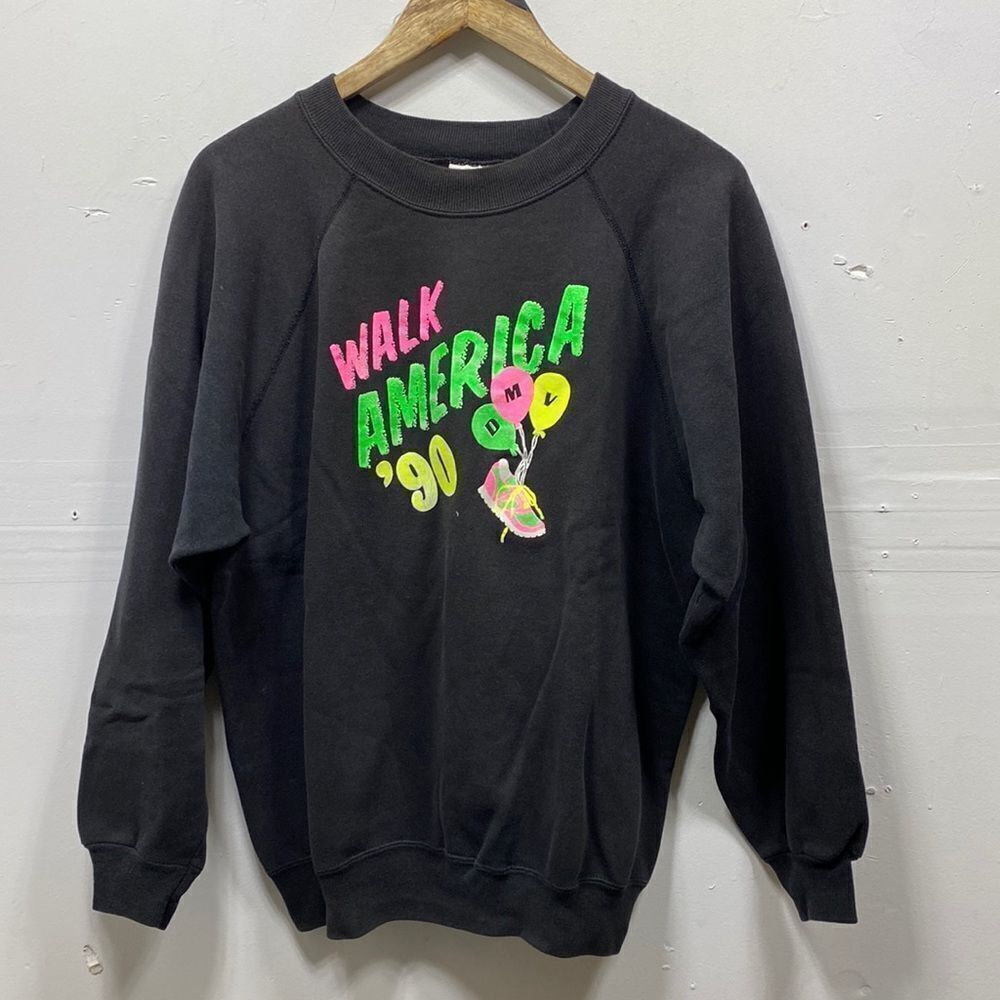 Vintage 1990 Walk America Sweatshirt XL